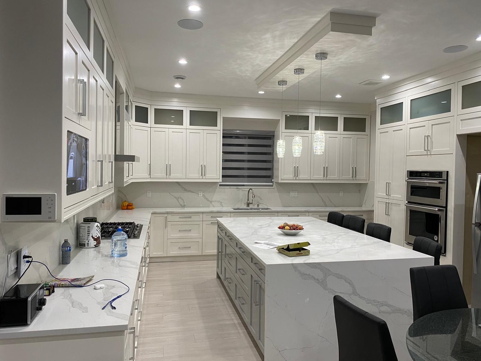 Example of painted shaker cabinetry